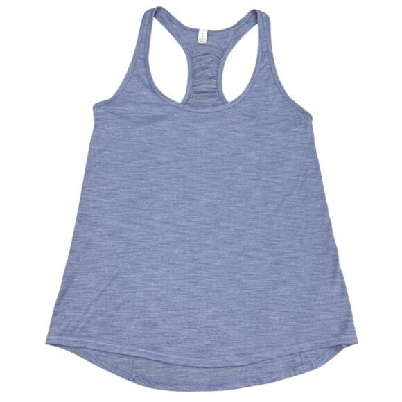 LULULEMON Our Sport Tank Sz 4 Heathered Peri Purple - Picture 5 of 9